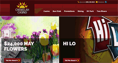 Desktop Screenshot of chewelahcasino.com